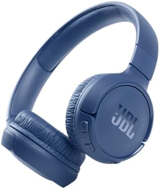 JBL Tune 510BT: Wi-fi On-Ear Headphones with Purebass Sound – Blue, Medium