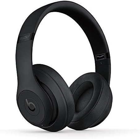 Beats Studio3 Wireless Noise Cancelling Over-Ear Headphones – Apple W1 Headphone Chip, Class 1 Bluetooth, 22 Hours of Listening Time, Built-in Microphone – Matte Black